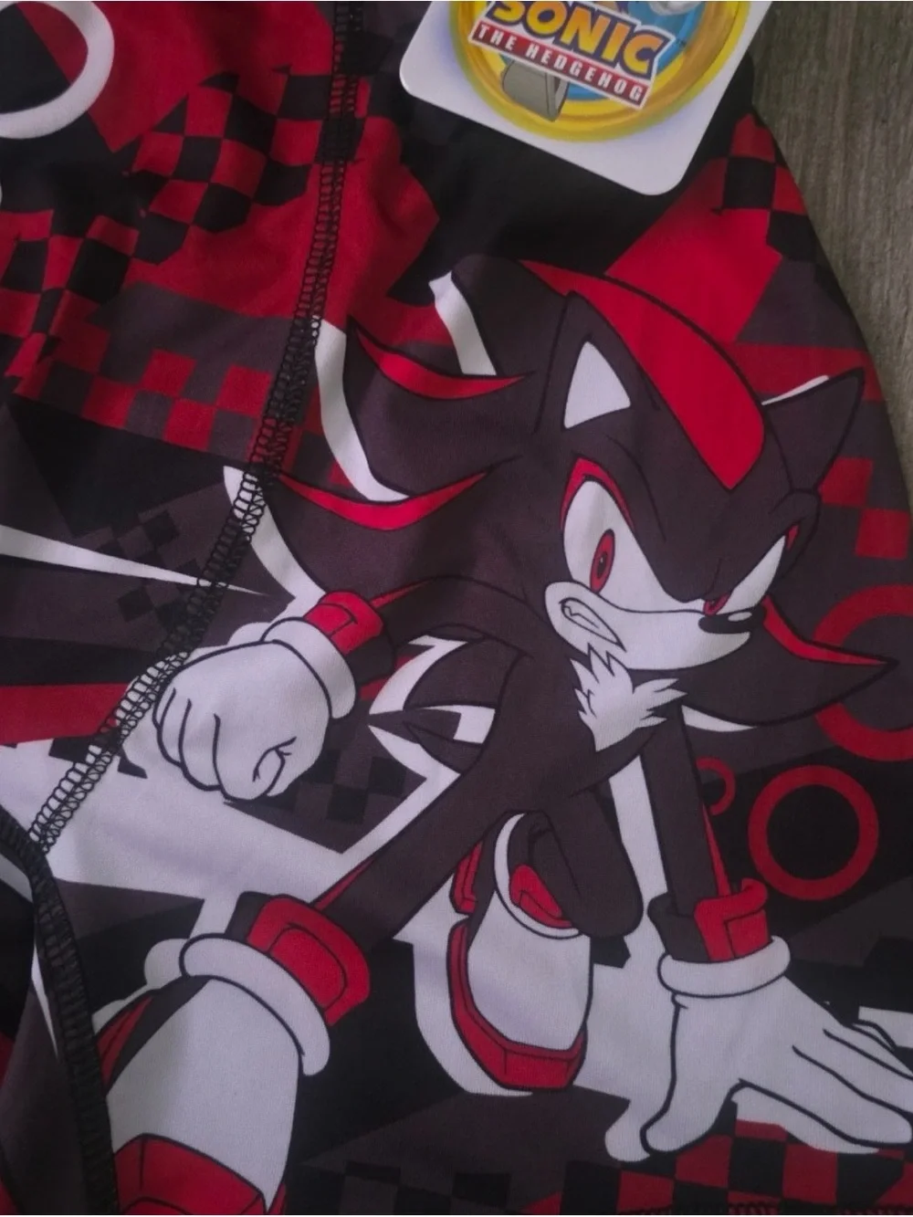 Shadow the Hedgehog Red & Black Boys' Boxer Briefs - Sonic Licensed